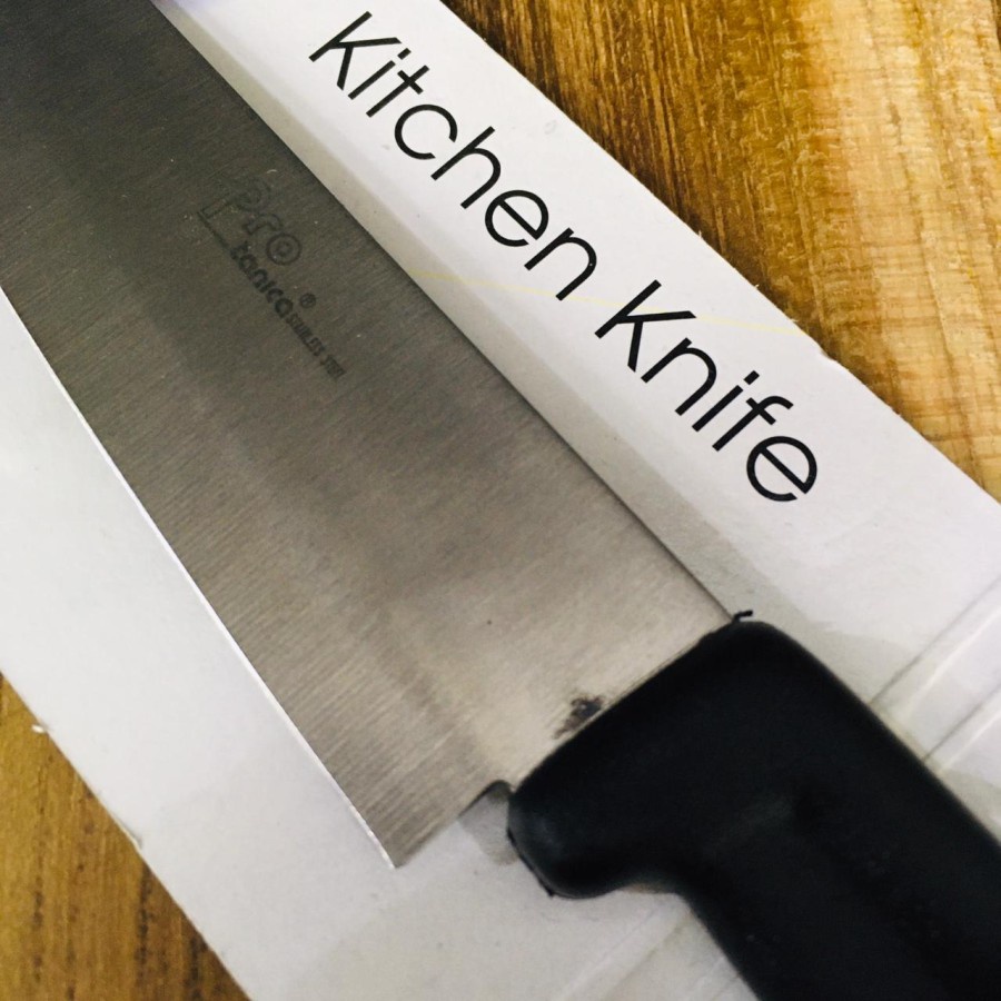 Jual Kitchen Knife Inch Iu Pisau Dapur Tanica Shopee Indonesia