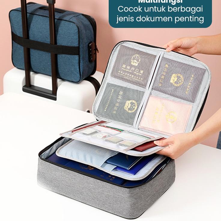 Jual NEW871TKR Dejavu Tas Dokumen Tempat Penyimpanan File Sertifikat