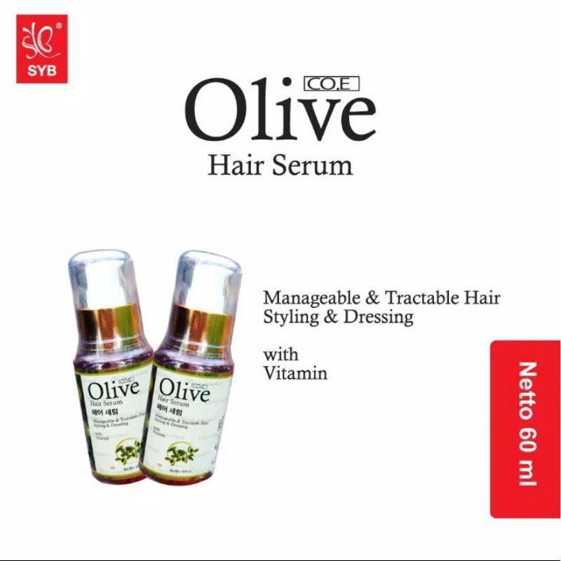 Jual SYB OLIVE HAIR SERUM/ SERUM RAMBUT 60ML Shopee Indonesia