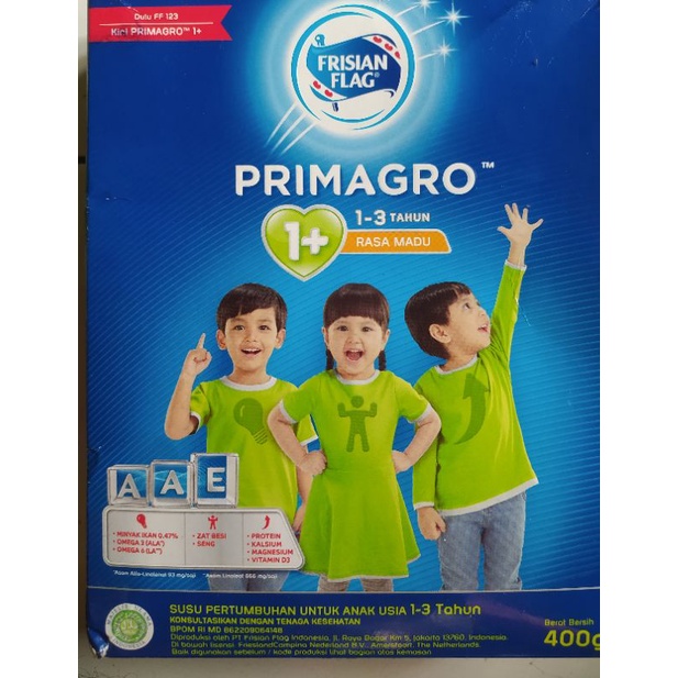Jual PRIMAGRO RASA MADU 1+ (1-3 Thun) 400g | Shopee Indonesia