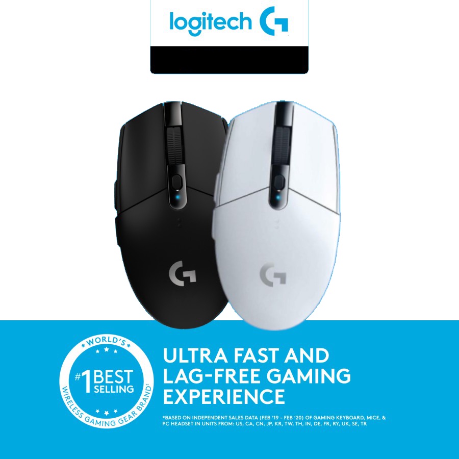 Jual Logitech G304 Lightspeed Wireless Gaming Mouse | Shopee Indonesia