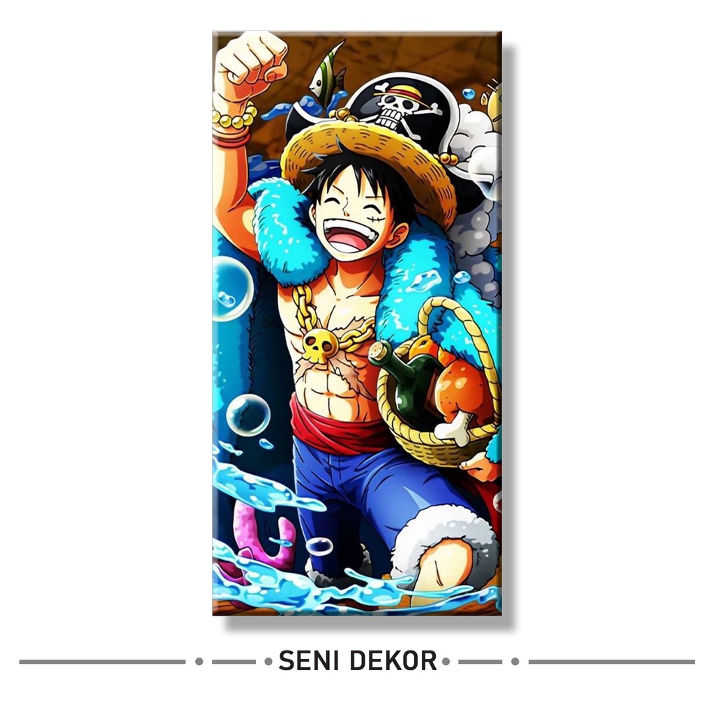 Jual hiasan dinding ruangan kamar aesthetic gambar anime ukuran 15x30