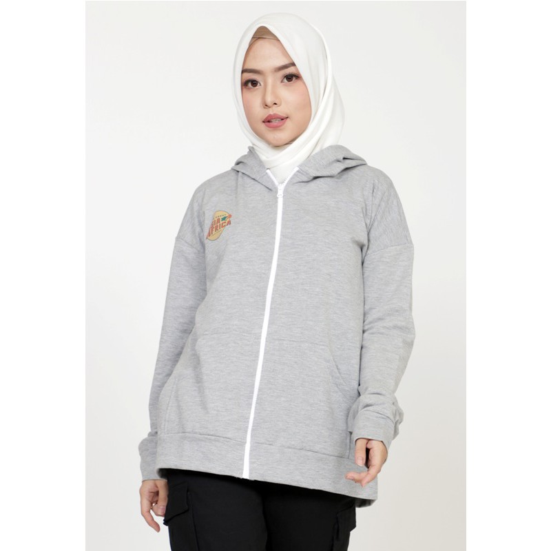 Jaket hoodie hot sale jumper zipper