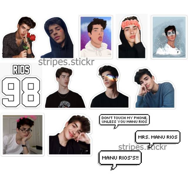Jual Manu rios sticker pack | Shopee Indonesia