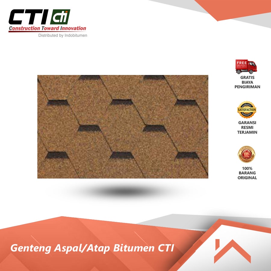 Jual Atap Bitumen CTI CT6 Gold | Shopee Indonesia