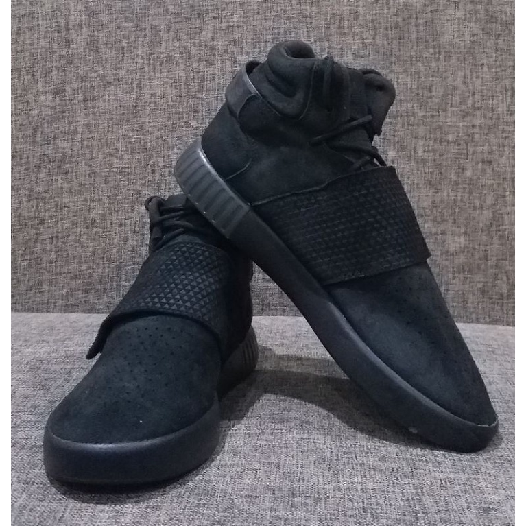 Adidas tubular clearance strap triple black