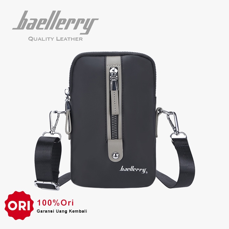 Jual Baellerry Waist Bag Tas Pinggang Pria Large Compartment Uniqe Design  Material Leather ORIGINAL Original 2023