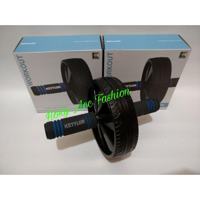 Jual Wheel Exercise / Double Wheel Kettler / Ab Wheel | Shopee Indonesia