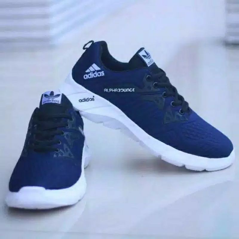 Jual SEPATU SNEAKERS PRIA WANITA ALPHABOUNCE SPORTY OLAH RAGA
