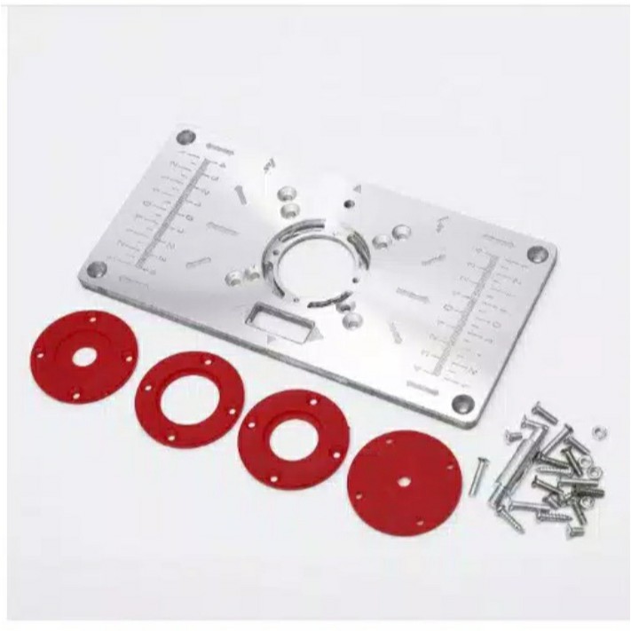 Jual Insert Plate Router Table Adapter Dudukan Mesin Router Trimmer ...