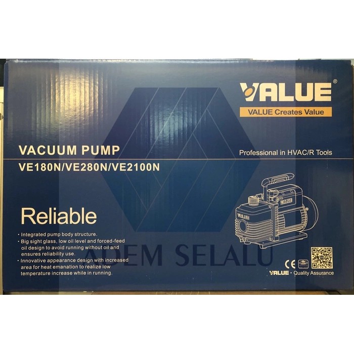 Jual Vacuum Pump Value VE280N 1 HP Dual Stage Shopee Indonesia