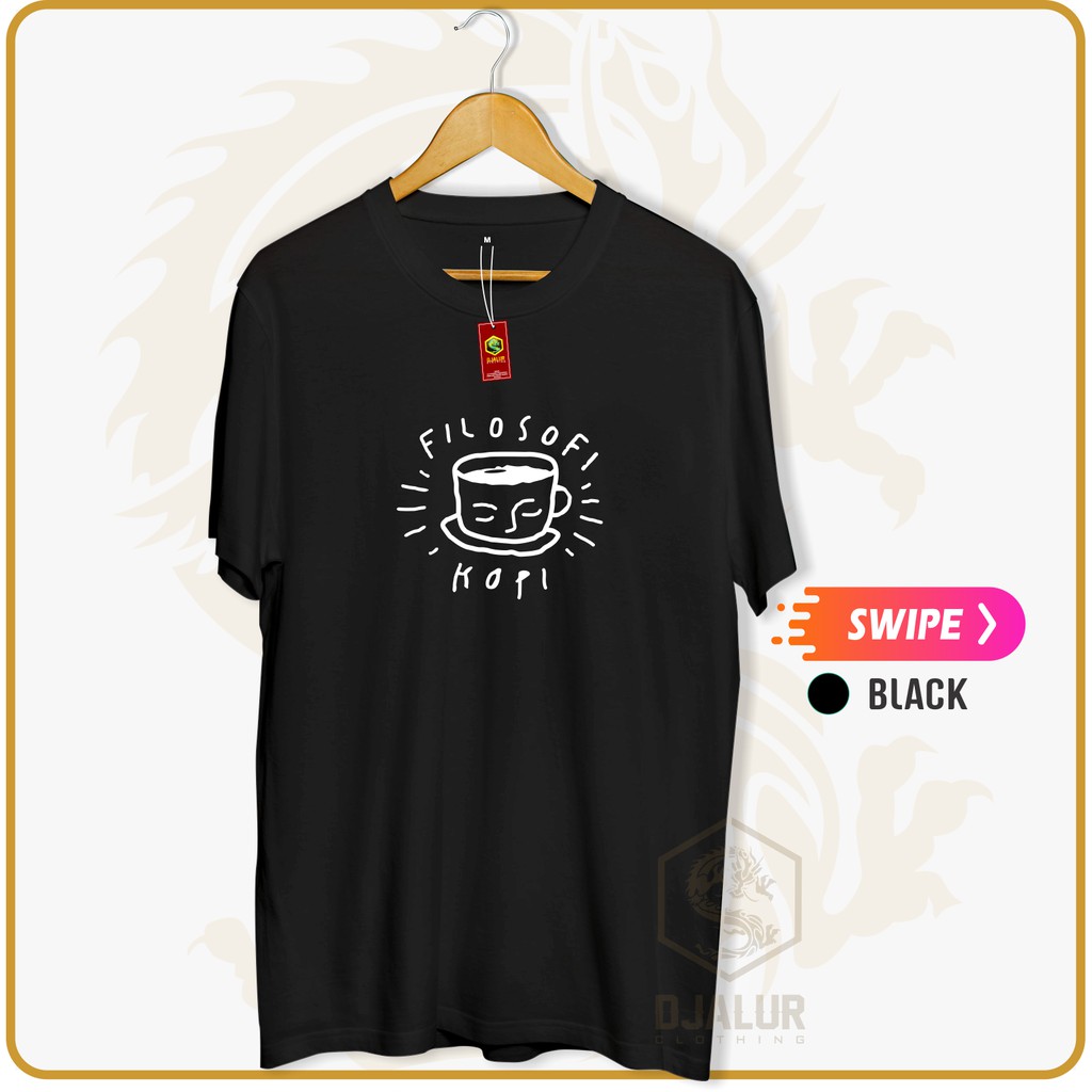 Jual Kaos Filosofi Kopi Kaos Pecinta Kopi Kaos Distro Pria Wanita