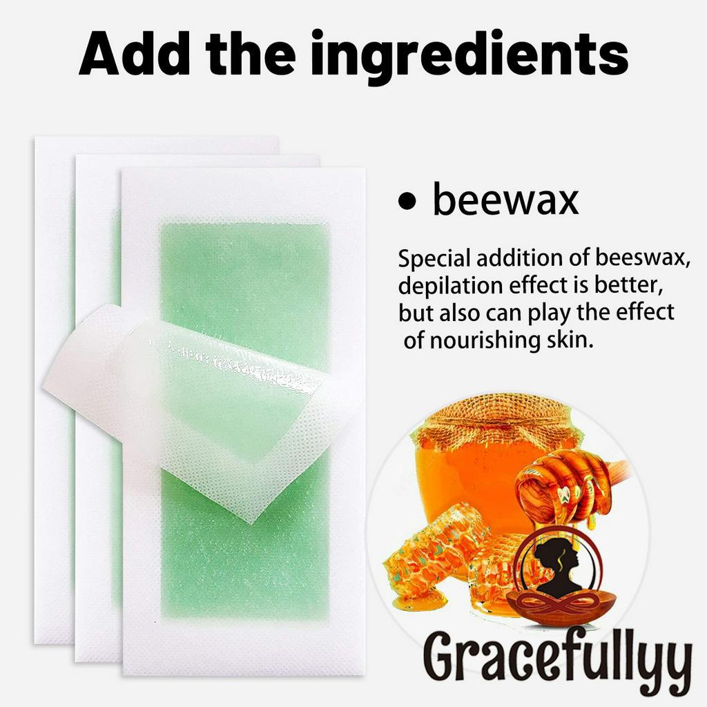 Jual [COD]Cold Wax Hair Removal Strip/ Waxing Strip/ Paper Wax