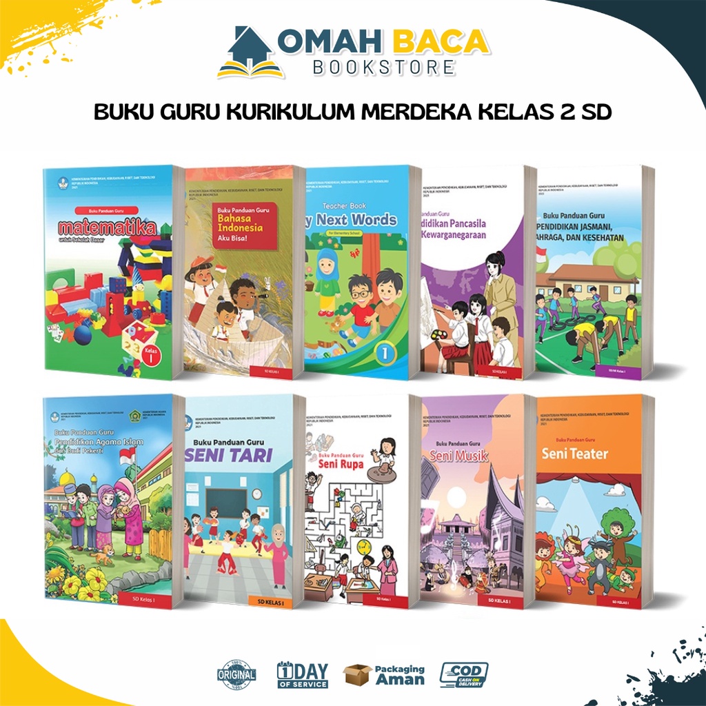 Jual Pegangan Guru Kelas 2 SD Buku BSE Panduan Guru Kurikulum Merdeka ...