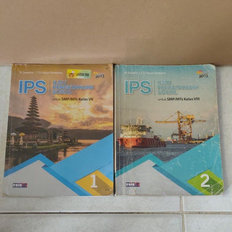 Jual Buku IPS SMP Kelas 1 & Kelas 2 / Buku Ilmu Pengetahuan Sosial SMP ...