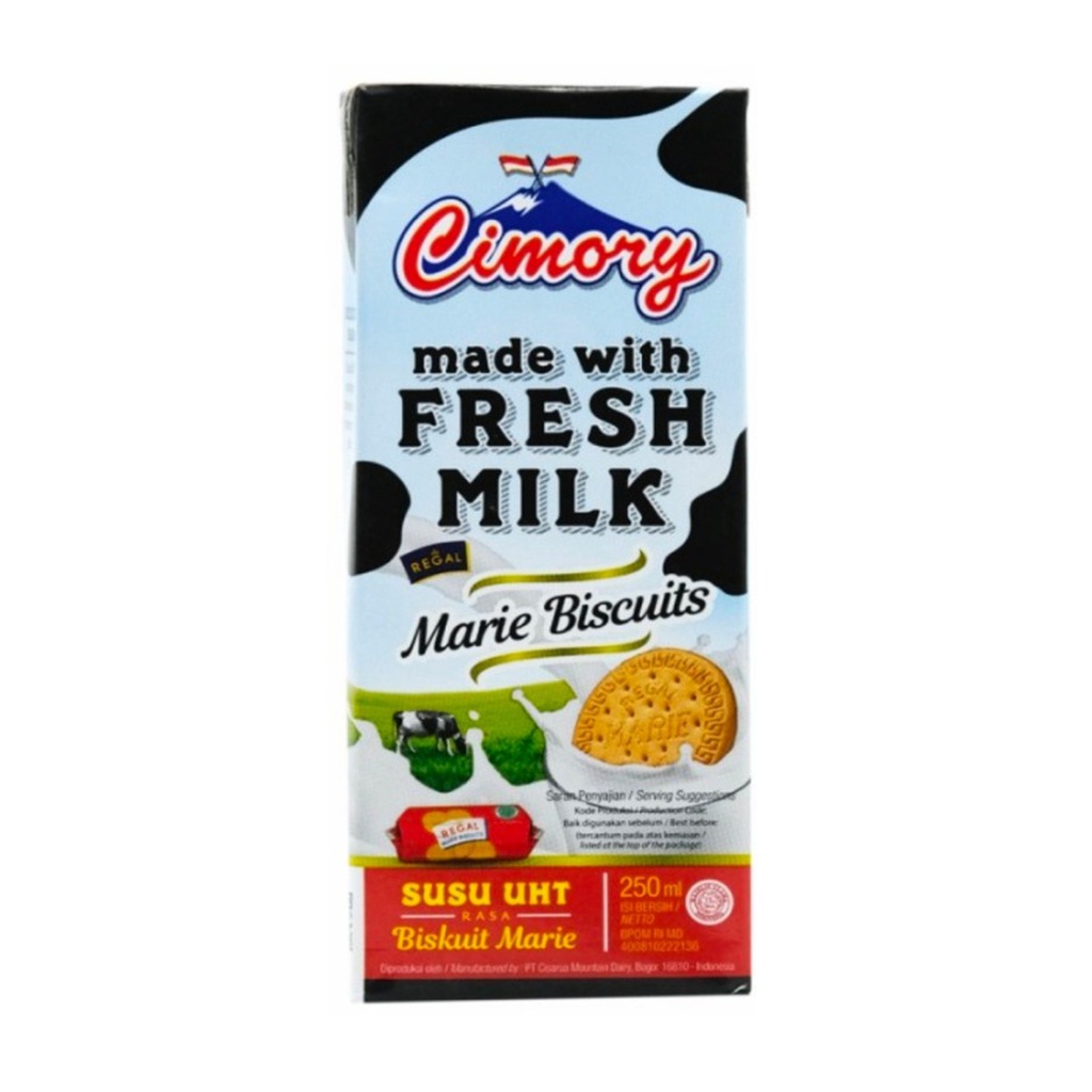 Jual CIMORY UHT MILK 250 ML MARIE REGAL | Shopee Indonesia