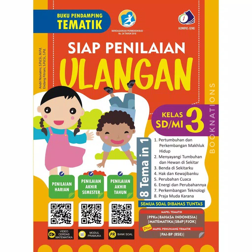 Jual BUKU SOAL TEMATIK SIAP PENILAIAN ULANGAN KELAS 3 SD/MI | Shopee ...