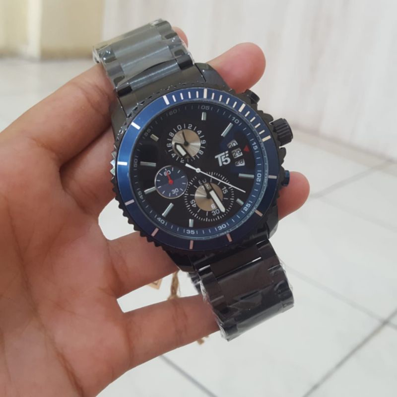 Jual t5 3826 // Jam Tangan Pria T5 H 3826 G Original Shopee Indonesia