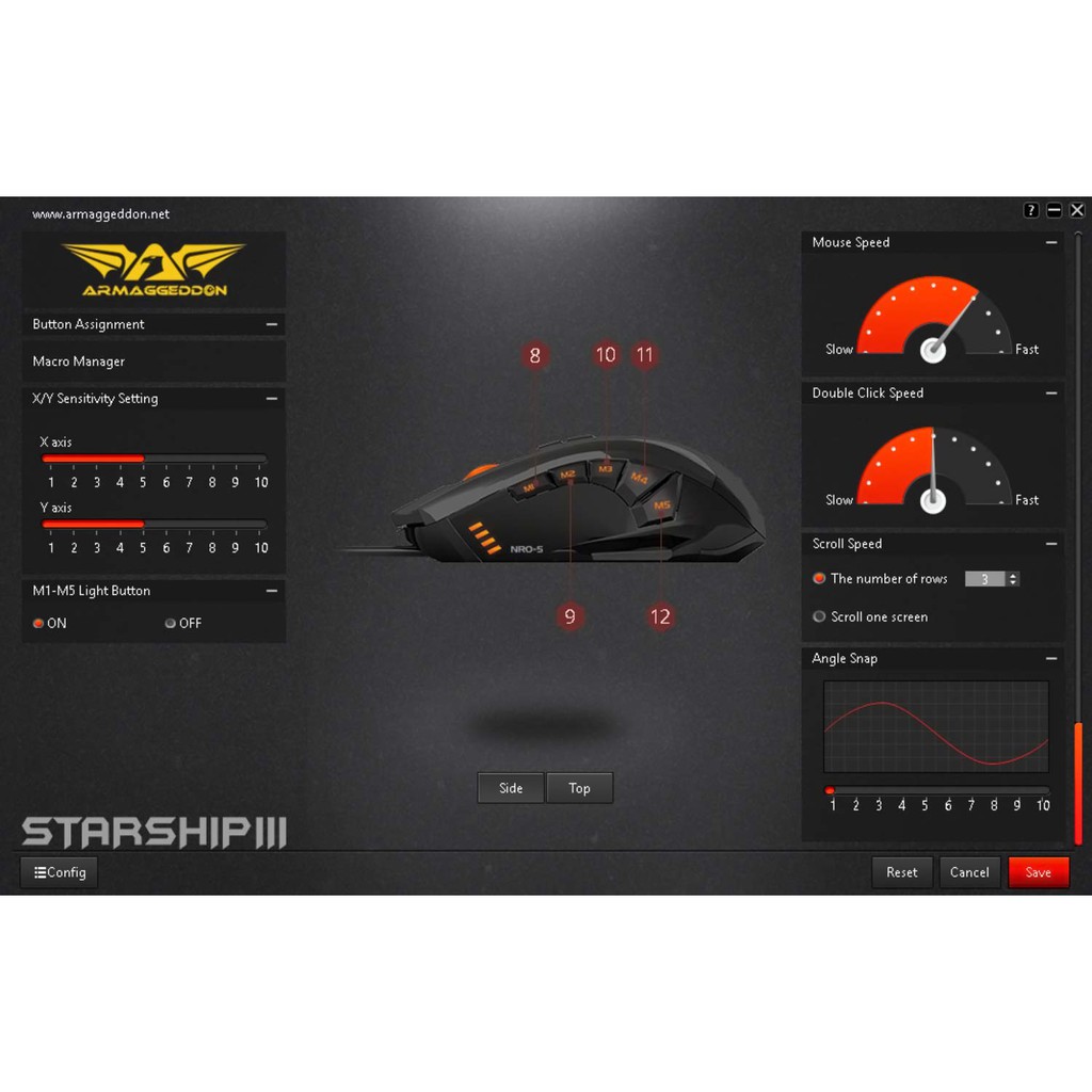 Jual Mouse Armaggeddon STARSHIP III S.Soviets | Shopee Indonesia