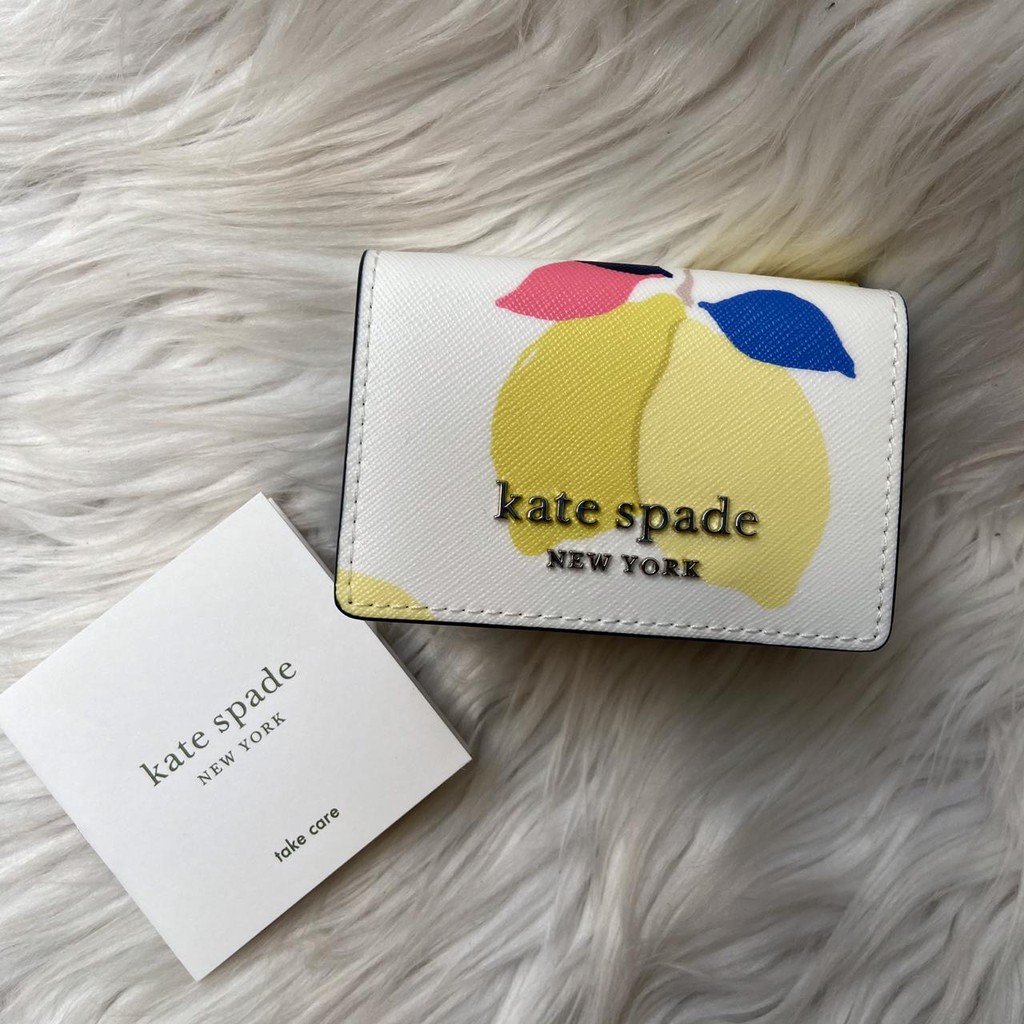 Kate spade cameron lemon best sale zest wallet