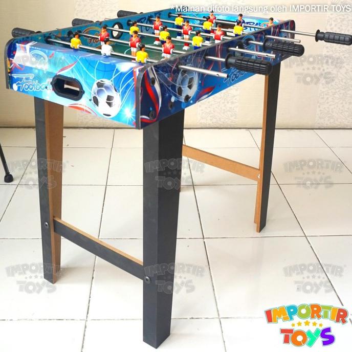 Jual SEPAK BOLA MEJA KAYU PREMIUM BESAR "WOODEN FOOTBALL TABLE" (SNI