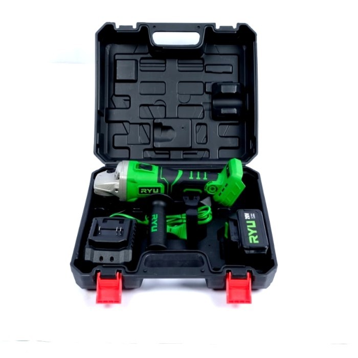 Jual RYU CORDLESS GRINDER 20V RCG20V / MESIN GERINDA BATTERY 4