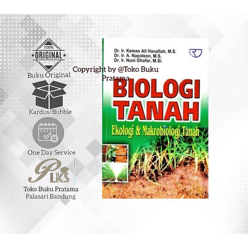 Jual Biologi Tanah Ekologi Dan Makrobiologi Tanah Ori Shopee Indonesia