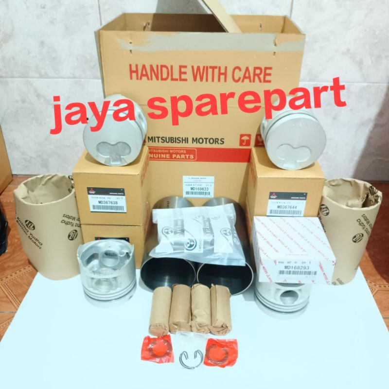 Jual liner kit liner set mitsubishi L200 2500cc 2.5cc K74T 4D56T ...