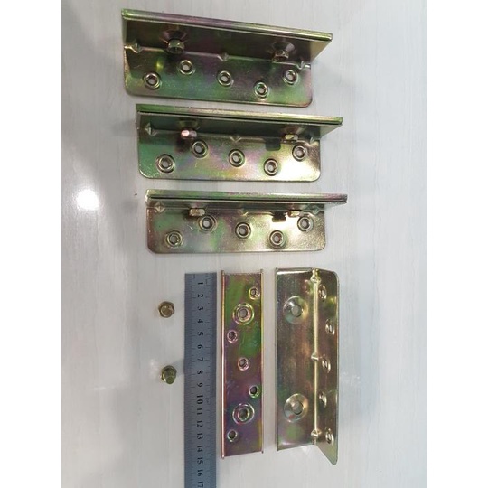 Jual Engsel / Hak Ranjang Skrup Sudut Medan Besar Bed Fitting Bracket ...