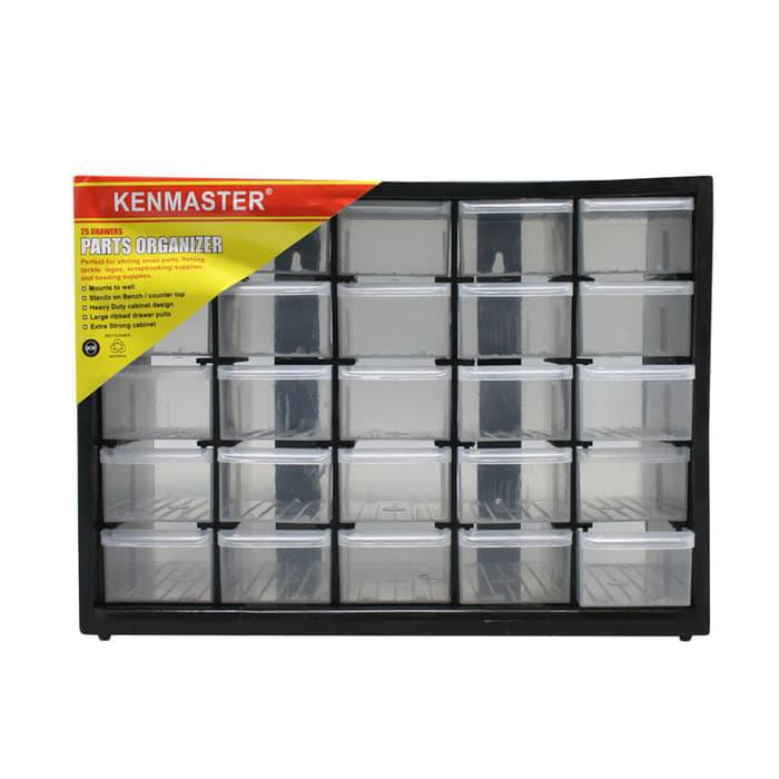 Jual RAK SERBAGUNA / Kenmaster Rak susun Drawer 25 / RAK PORTABLE ...