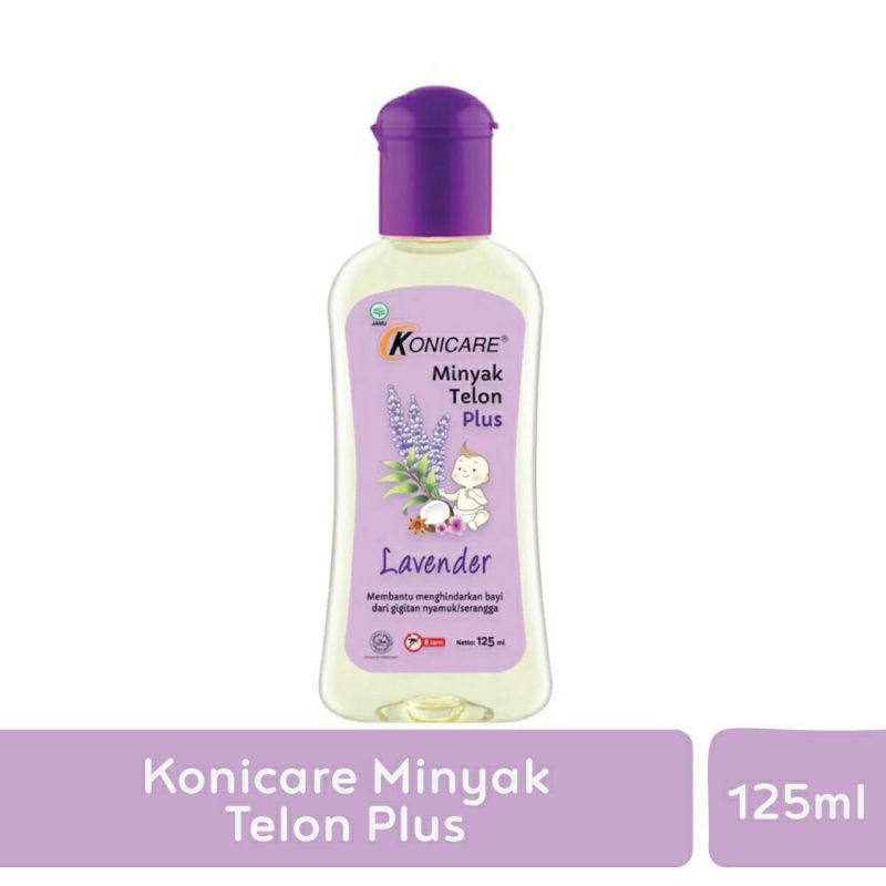 Jual Minyak Telon Konicare Plus Lavender 125ml | Shopee Indonesia