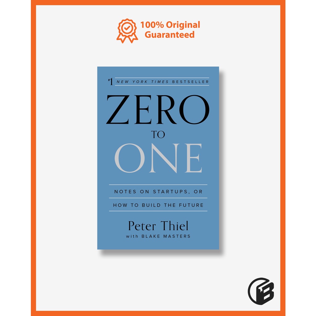Jual Buku Import Zero to One by Peter Thiel (Original Paperback) - Book ...
