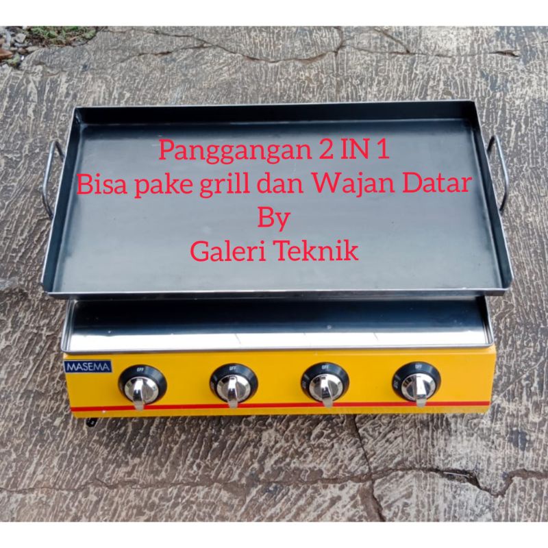 Jual WAJAN PANGGANGAN SOSIS, WAJAN GRILL PANGGANGAN SOSIS, 4 TUNGKU ...