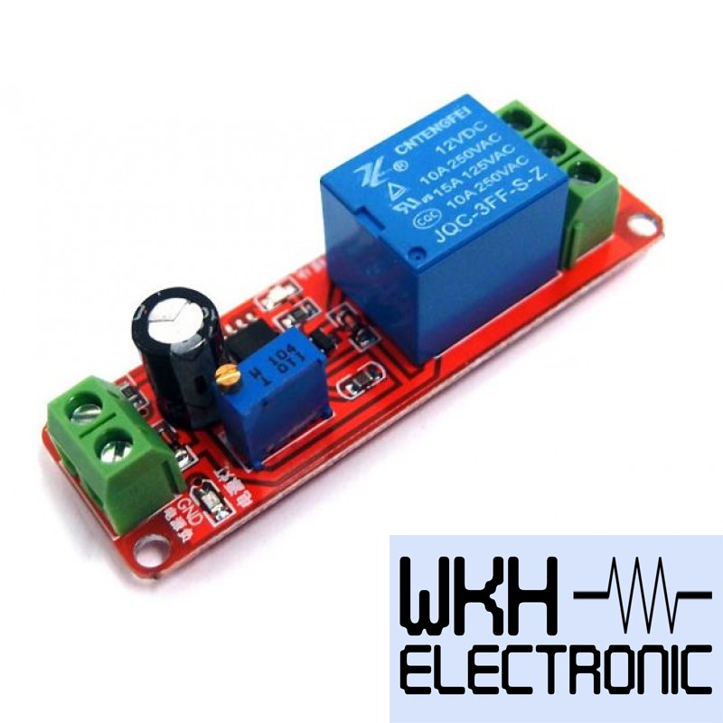 Jual DC 12V Pull Delay Timer NE555 Switch Relay Adjustable Module ...