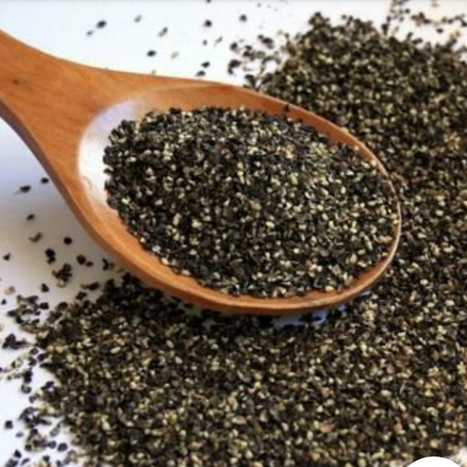Jual Lada Hitam Kasar / Black Pepper Crush / Lada Hitam Pecah 50gram