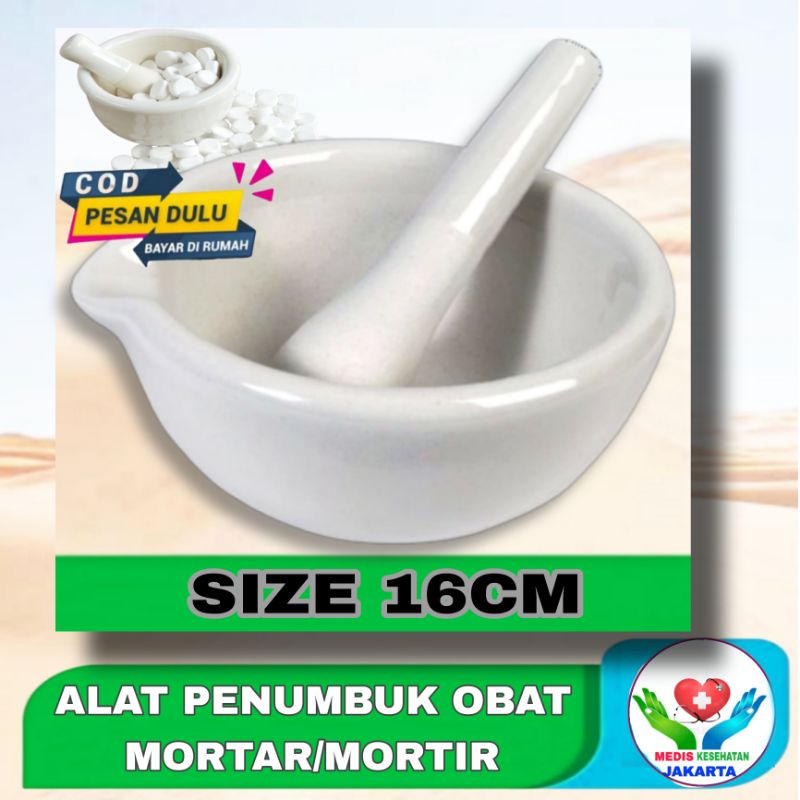 Jual Mortar Cm Alat Pengerus Obat Alat Penumbuk Obat Mortar Ukuran