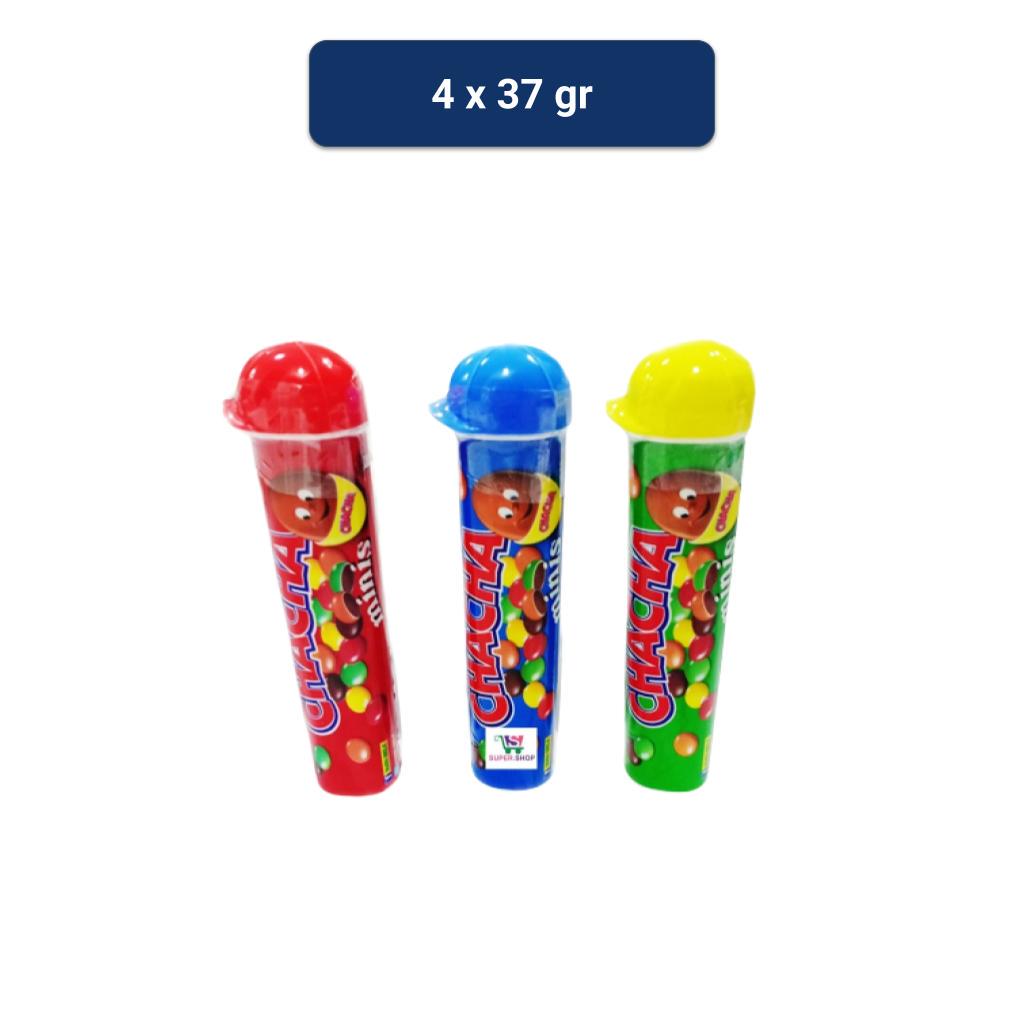 Jual Cha Cha Mini Tube Hat Mix 37 g x 4 pcs | Shopee Indonesia