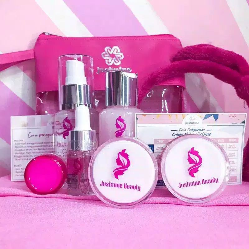 Justmine beauty skincare aman skincare glow beauty skincare
