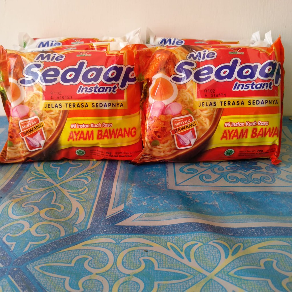 Jual Mie Sedaap Ayam Bawang Shopee Indonesia