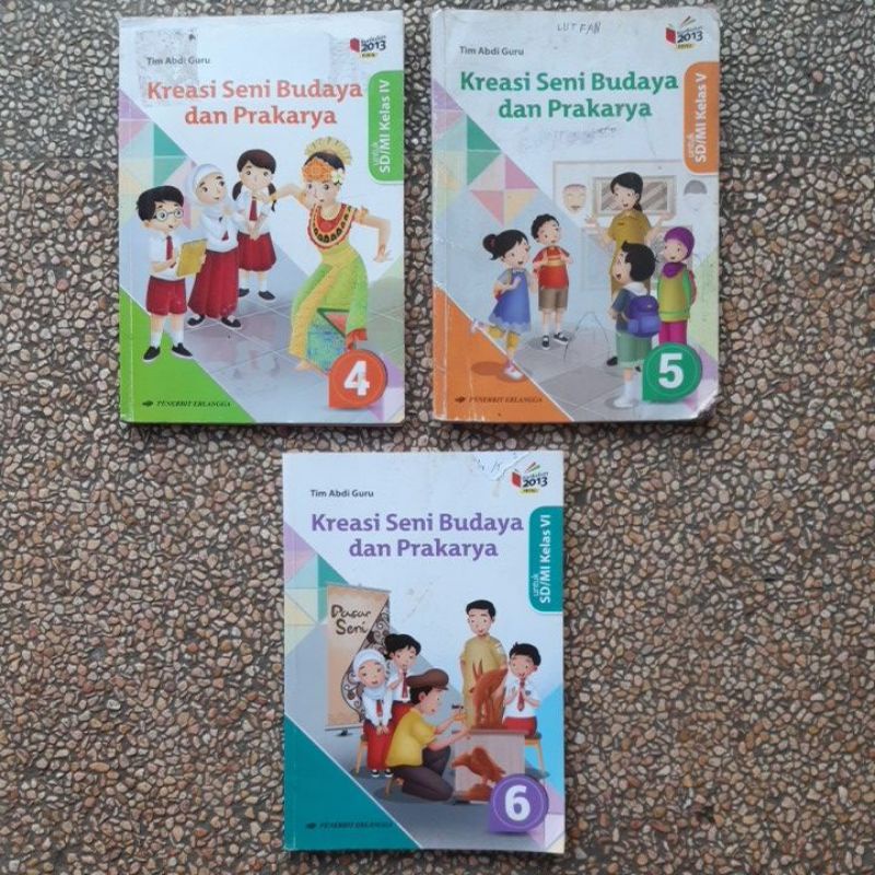 Jual Buku Kreasi Seni Budaya Dan Prakarya Sd Kelas 1.2.3.4.5.6 Revisi ...