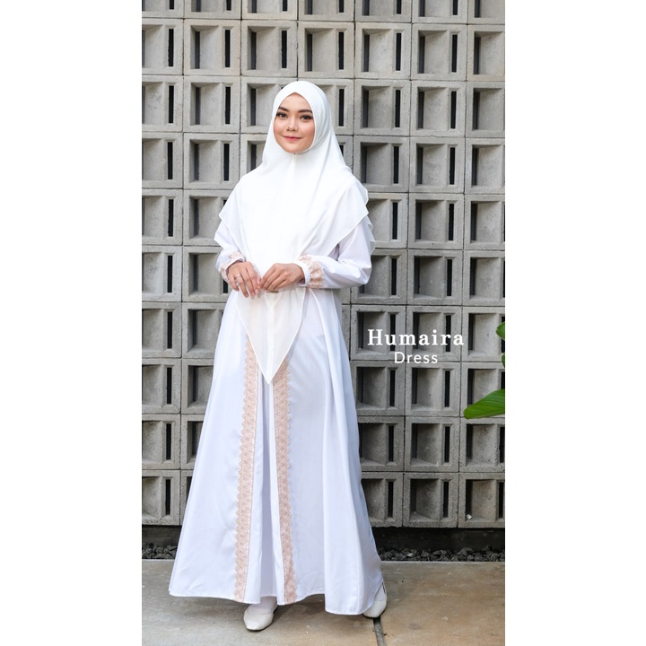 Jual GAMIS PEREMPUAN DRESS BAJU BUSANA MUSLIM HUMAIRA BY YASMEERA WARNA ...