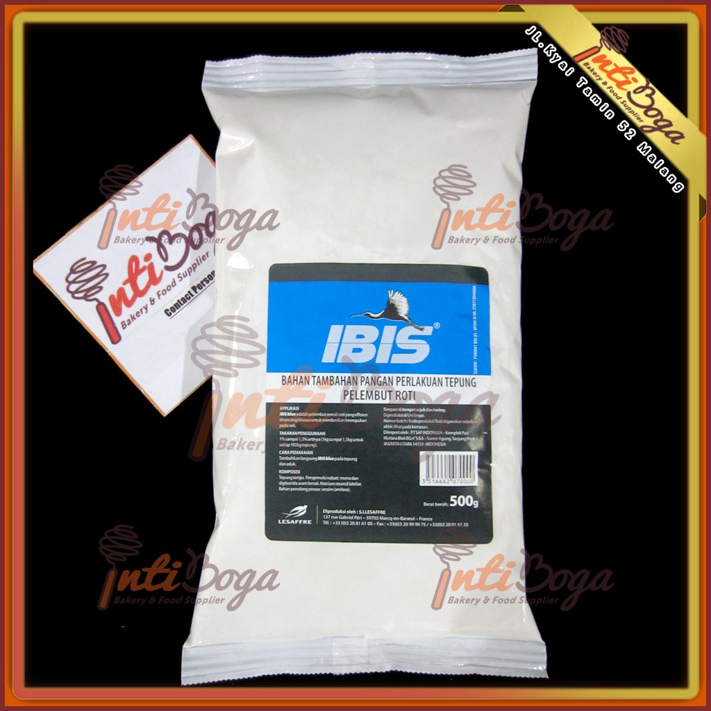Jual IBIS BLUE PELEMBUT ROTI / BREAD IMPROVER 500gr | Shopee Indonesia