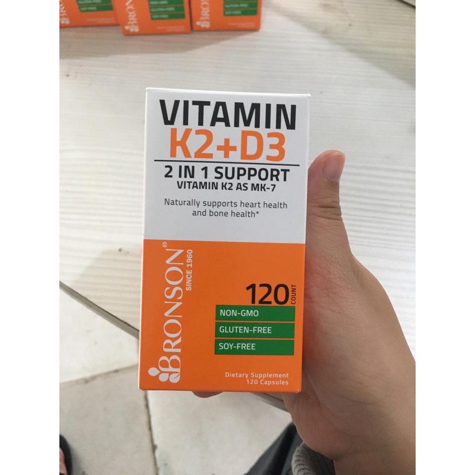 Jual Vitamin D3K2 Bronson Original 100% Authentic | Shopee Indonesia