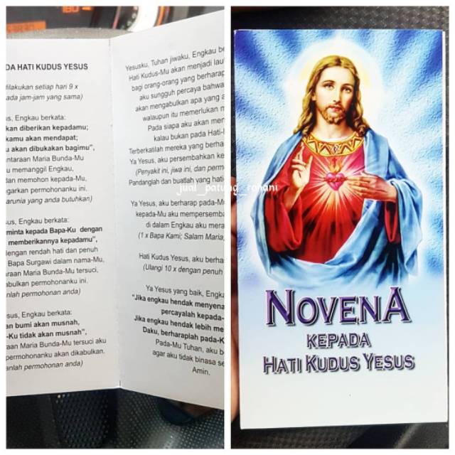 Doa Permohonan kepada Hati Kudus Yesus untuk Penyembuhan dari Sakit