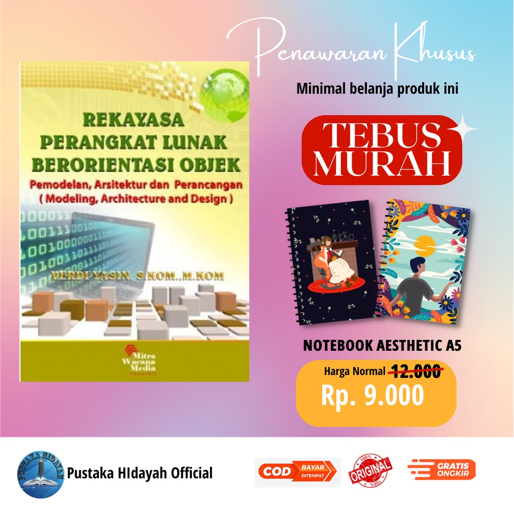 Jual Buku Rekayasa Perangkat Lunak Berorientasi Objek - Verdi Yasin ...