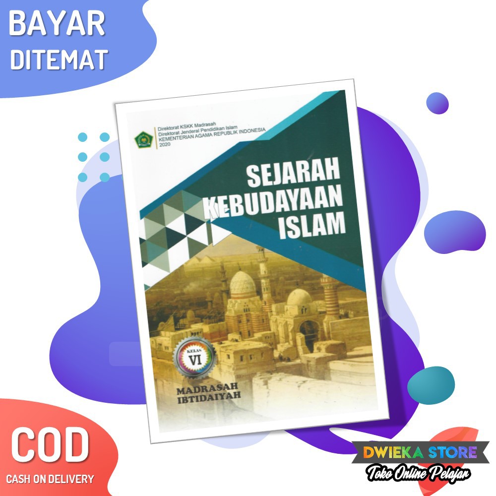 Jual Buku Siswa Sejarah Kebudayaan Islam Ski Kelas 6 Mi Kemenag