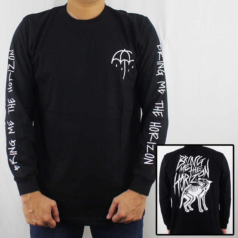 Jual KAOS LENGAN PANJANG BRING ME THE HORIZON 02 SIZE L XL XXL