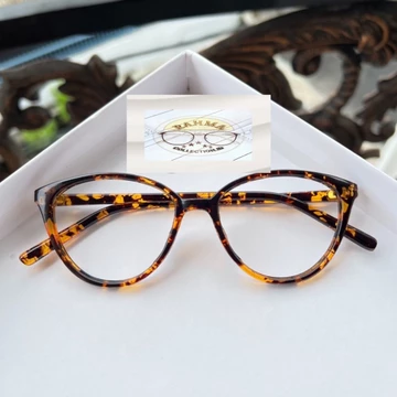 Frame KacamaTa Wanita CeweK Cat Eye 608 Lensa Minus Plus Cylinder Anti Radiasi BluEray