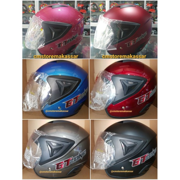 Jual Helm GT Zone SNI Dewasa Murah Mirip KYT Vision 1 Shopee Indonesia