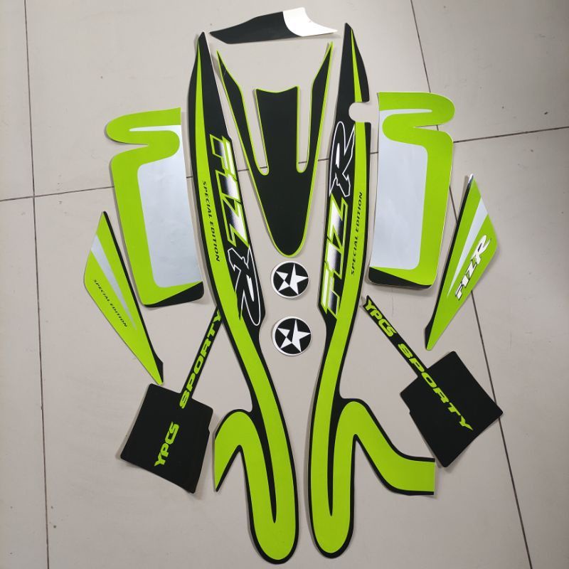 Jual sticker stiker stripping pres Lis body samping full Yamaha fiz ...